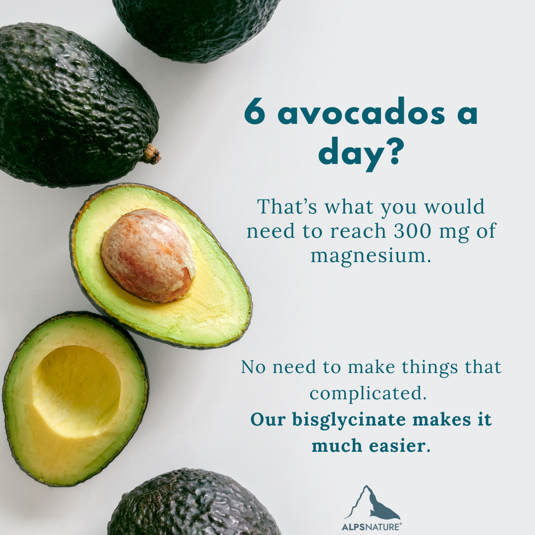 Magnesium Bisglycinate Premium + Taurine & Vitamins B6, D3